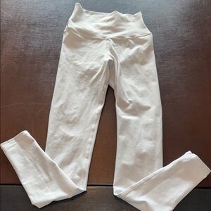 Alo Yoga Off White Leggings